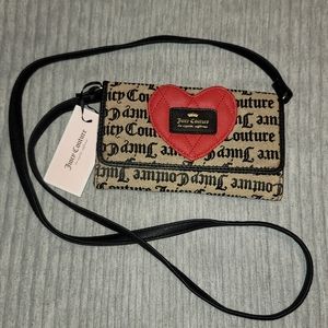 Juicy Couture Heart Breaker Mini Crossbody Bag